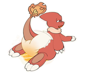 3_fingers 3_toes ambiguous_gender anthro band-aid band-aid_on_face band-aid_on_nose bandage bandage_on_face bandage_on_nose bodily_fluids brown_body brown_tail claws clothed clothing diaper fangs feet finger_claws fingers fire flaming_tail genital_fluids half-closed_eyes leaking_diaper lying multicolored_body narrowed_eyes on_front open_mouth open_smile red_body red_tail scarf simple_background smile solo tail tan_scarf teeth three-quarter_view toe_claws toes two_tone_body two_tone_tail unclean_diaper urine urine_pool used_diaper using_diaper wearing_diaper wet_diaper wetting wetting_diaper white_background white_claws white_finger_claws white_toe_claws typhy nintendo pokemon cola_(typhy) charmeleon generation_1_pokemon pokemon_(species) 2020 full-length_portrait hi_res portrait