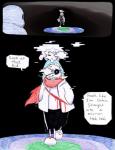 aftertale animated_skeleton bone clothed clothing coat comic dialogue english_text frisk_(undertale) geno_sans_(aftertale) glitch group human humanoid jacket looking_at_viewer loverofpiggies mammal not_furry sans_(undertale) scarf skeleton smile teeth text topwear undead undertale undertale_(series) wounded