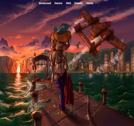 aircraft airfoil airplane angry anthro barefoot bottomwear bra bra_through_clothing cape_suzette clothing cloud duo_focus feet female feral fjord flying group jacket mature_anthro mature_female navel outside panties pants pier sea_duck_(talespin) seaside ship shirt sky solo_focus star sun sunset topwear translucent translucent_clothing underwear vehicle water watercraft wet wet_clothing wet_shirt wet_topwear katsura disney talespin kit_cloudkicker rebecca_cunningham ambient_fish ambient_sealife aquatic bear fish mammal 2006 digital_media_(artwork)