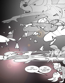 afterimage anthro clothing dialogue duo eye_contact female hug looking_at_another male male/female nude nude_female_clothed_male shattered_glass shocked speed_lines sweater text topwear turtleneck chip_'n_dale_rescue_rangers disney chip_(disney) gadget_hackwrench chipmunk ground_squirrel mammal mouse murid murine rodent sciurid invalid_tag comic english_text hi_res