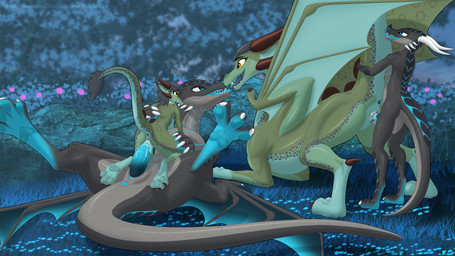 anthro anthro_on_feral anus ass_up bestiality claws feet female female_anthro female_feral female_on_feral feral french_kissing genitals group kissing kissing_while_penetrating male male/female male_anthro male_feral male_on_feral outside outside_sex paws penetration penetration_from_behind penile penile_penetration penis raised_tail sex size_difference soles tail toe_claws toes tongue tongue_out tongues_tied_together tongues_touching vaginal vaginal_penetration vulva leopon276 mythology tilep_(leopon276) xero_(captainscales) dragon mythological_creature mythological_scalie scalie 16:9 hi_res widescreen