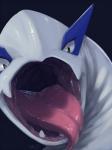 2014 :o ambiguous_gender bald close-up feral gums legendary_pokémon looking_at_viewer lugia mawshot nintendo open_mouth pokémon portrait solo sprout teeth throat tongue tongue_out video_games
Rating: Safe
Score: 20
User: forkU
Date: March 10, 2014