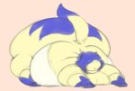 all_fours anthro ass_up belly belly_on_ground big_belly big_butt big_moobs big_tail blue_body blue_ears blue_eyes blue_fur blue_hair blue_paws blue_tail butt cat_stretch chubby_cheeks chubby_face closed_smile double_chin ears_up eyes_closed front_view fur hair hanging_belly huge_belly huge_butt huge_hips huge_thighs hyper hyper_belly hyper_butt hyper_hips hyper_thighs immobile love_handles lying male moobs morbidly_obese morbidly_obese_anthro morbidly_obese_male mouth_closed nude obese obese_anthro obese_male on_front overweight overweight_anthro overweight_male paws raised_tail simple_background smile smug smug_face smug_grin solo stretched stretching tail thick_thighs three-quarter_view white_belly wide_hips yellow_body yellow_fur yellow_tail xero_(artist) xero_(character) domestic_cat felid feline felis mammal 2020 digital_drawing_(artwork) digital_media_(artwork) hi_res