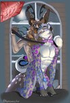 anthro bodily_fluids collar cum cum_inside cutaway dripping duo genital_fluids leash leash_pull male male/male rusticarts_fur rizzarts syven_the_snep viirgle deer felid hybrid kangaroo macropod mammal marsupial pantherine snow_leopard hi_res