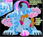 abdominal_bulge all_the_way_through anal anal_masturbation anal_penetration anal_threading anthro anus ass_up belly bodily_fluids bulge butt cum cum_in_ass cum_inside curling_toes dominant duo feet feral foot_fetish foot_focus forced forced_anal genital_fluids genitals hindpaw licking male male/male masturbation oral paws penetration penile penis penis_lick rape rape_face rimming sex slave slightly_chubby slightly_chubby_male speech_bubble submissive submissive_male text threaded_by_tongue toes tongue tongue_out tongue_penetration vore badgefox league_of_legends riot_games tencent tahm_kench_(lol) willump_(lol) bovid bovine catfish felid fish hybrid lion mammal marine pantherine yeti hi_res