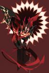 claws glowing horn membrane_(anatomy) membranous_wings open_mouth solo teeth wings kuroblood mythology dragon mythological_creature mythological_scalie scalie 2016 hi_res