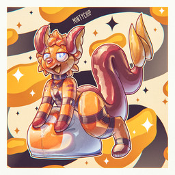 abstract_background anthro bdsm big_tail blue_eyes bondage bound brown_body brown_markings brown_nose brown_tail bulge collar dipstick_tail eye_roll featureless_hands glistening glistening_body glistening_latex humping inflatable latex latex_body lock_symbol looking_pleasured male markings multicolored_body null null_bulge permanent solo squish tail tail_markings yellow_body yellow_cheeks yellow_tail_tip mintychipart nintendo pokemon rubbermon toychu_(character) animate_inanimate generation_1_pokemon living_inflatable mammal mouse murid murine pokemon_(species) raichu rodent 2025 digital_drawing_(artwork) digital_media_(artwork) hi_res krita_(artwork)