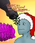 ambiguous_gender anthro big_penis black_body bodily_fluids christmas_clothing christmas_headwear claws clothing dialogue dripping faceless_character faceless_male genital_fluids genitals hat headgear headwear holidays huge_penis leaking_precum magenta_penis male male/male mistletoe penis plant precum precum_drip questionable_consent ridged_penis santa_hat scales spiked_penis spikes spikes_(anatomy) text unusual_anatomy unusual_bodily_fluids unusual_genital_fluids unusual_genitalia unusual_penis unusual_precum worried worried_look corinoch_(artist) christmas anon corinoch demon humanoid hi_res