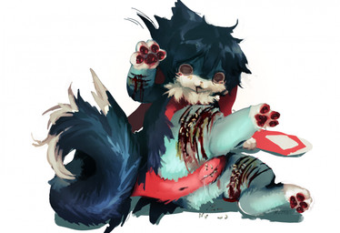 3_toes 4_fingers anthro anus blood blood_from_mouth blood_in_mouth blue_body blue_fur blue_hair blue_tail bodily_fluids countershade_fur countershading crying dipstick_tail dirty feet female female_anthro fingers fur genital_fluids genitals gore hair handpaw hindpaw kemono lying markings multicolored_body multicolored_fur multicolored_tail neck_tuft on_side open_mouth parasite pawpads paws red_body red_countershading red_crotch red_ears red_eyes red_fur red_pawpads rotting scratches self-harm simple_background solo tail tail_markings tan_body tan_countershading tan_feet tan_hands tan_tail_tip teal_body teal_fur tears toes tuft vaginal_fluids vulva white_background white_toes wounded boxwater mythology robin_(jejejunum) arthropod cricetid dragon eastern_dragon furred_dragon furred_scalie hamster hybrid insect larva maggot mammal mythological_creature mythological_scalie rodent scalie 2026 digital_media_(artwork) digital_painting_(artwork) english_description full-length_portrait hi_res painting_(artwork) portrait