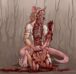 animal_genitalia animal_penis anthro balls blood blood_pool blood_splatter bodily_fluids bone cock_and_ball_torture cum death death_erection exposed_bone exposed_muscle genital_fluids genital_torture genitals gore gore_focus grotesque grotesque_death guts intestines liver lung male masturbation medical_instrument mutilation nightmare_fuel organs pain penis ribs scalpel scientific_instrument self-harm skinned skinning solo stomach surgical_instrument tail tapering_penis visceral vivisection kolkolukija american_opossum hybrid mammal marsupial murid murine rat rodent 2021 absurd_res digital_media_(artwork) hi_res