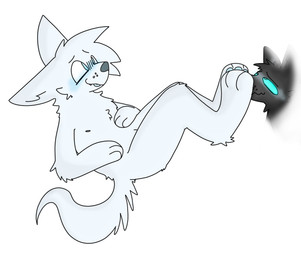 anthro blush blush_lines duo feet foot_fetish foot_on_face foot_sniffing male male/male nude pawpads paws smile sniffing tongue tongue_out canguuro absurd_res hi_res