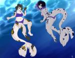 anthro breasts clothing curvy_figure duo female sea slightly_chubby swimwear two_piece underwater voluptuous water alterkitten denise_dixon_(character) katerina katya harp_seal mammal marine pinniped seal absurd_res hi_res