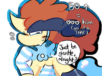 ambiguous_gender femboy feral heart_symbol long_socks simple_background solo speech_bubble text white_background nm nintendo pokemon equid equine generation_5_pokemon keldeo keldeo_(ordinary_form) legendary_pokemon mammal pokemon_(species) 4:3 colored digital_drawing_(artwork) digital_media_(artwork) english_text handwritten_text hi_res young_(lore)