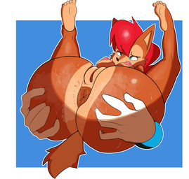 anthro anus anus_focus areola big_anus big_butt black_nose blue_background blue_eyes bodily_fluids bracelet breasts brown_anus brown_body brown_fur butt butt_focus clothing countershade_feet countershading eyelashes feet female fur genitals gloves gloves_only hair handwear handwear_only jewelry lying mostly_nude musk nipple_piercing nipples nude on_back piercing pink_areola pink_nipples red_hair short_hair simple_background soles solo spread_legs spreading sweat sweatdrop tan_body tan_fur thick_thighs vulva white_background white_clothing white_gloves white_handwear wide_hips noinxatnite archie_comics sega sonic_the_hedgehog_(archie) sonic_the_hedgehog_(comics) sonic_the_hedgehog_(series) sally_acorn chipmunk ground_squirrel mammal rodent sciurid absurd_res hi_res