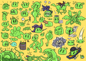 5_fingers 5_toes ambiguous_gender angry anthro armor black_text blush blush_lines bone bound bucket clothing container cross-popping_vein door_handle doorknob dot_pupils ellipsis eyebrows eyelashes eyes_closed eyewear feet feral fingers flower glasses green_body grey_body group happy hat headgear headwear heart_symbol holding_flower holding_melee_weapon holding_object holding_paper holding_pen holding_sword holding_wand holding_weapon horn jar knight lips looking_at_another mask melee_weapon motion_lines open_mouth paper pen pink_heart plant quadruped question_mark raised_arm robe sign skateboard skateboarding skeleton skull sleeping slime solo_focus sound_effects sparkles speech_bubble surprised sword tail taxes teary_eyes tendrils text toes tongue tree trio vehicle vowelless vowelless_sound_effect wand warrior wave weapon white_sclera wings witch_hat wooden_bucket writing_text zzz rakkuguy mythology coal_(rakkuguy) lime_(rakkuguy) shelley_(rakkuguy) animated_skeleton biblically_accurate_angel equid equine human humanoid kobold mammal mythological_creature mythological_equine scalie undead unicorn 2025 english_text