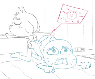 3_fingers adult_on_young age_difference anthro anthro_on_anthro anthro_on_bottom anthro_on_top anthro_penetrated anthro_penetrating anthro_penetrating_anthro arm_support ass_up balls bed bedding bedroom bedroom_sex bent_legs big_breasts big_butt big_eyes big_mouth_(anatomy) biped breasts bubble_butt butt cheek_markings clenched_teeth clock cutaway digital_clock dominant dominant_anthro dominant_male dominant_young duo ears_down electronics extended_arm eyebrows eyelashes eyes_closed facial_markings female female_on_bottom female_penetrated fingers fist from_behind_position fur fur_tuft furniture genitals head_markings head_tuft impregnation inside interspecies interspecies_impregnation iris larger_female larger_on_bottom larger_penetrated larger_sub lips long_eyelashes looking_up lying lying_on_bed male male/female male_on_top male_penetrating male_penetrating_female markings mature_anthro mature_female nightstand no_pupils nude nude_anthro nude_female nude_male older_female older_on_young older_penetrated on_bed on_bottom on_front on_top ovum ovum_with_face penetration penis pivoted_ears raised_tail reverse_perching_position sex short_tail shota size_difference smaller_male smaller_on_top snout sperm_cell spots spotted_markings submissive submissive_anthro submissive_female tail teeth three-quarter_view tuft vaginal vaginal_penetration whisker_markings young young_anthro young_male younger_dom_older_sub younger_male adullperson cartoon_network the_amazing_world_of_gumball chi_chi nicole_watterson bovid caprine domestic_cat felid feline felis goat mammal 2026 6:5 digital_drawing_(artwork) digital_media_(artwork) hi_res restricted_palette sketch