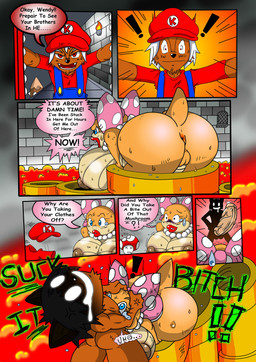accessory anthro anus big_breasts big_butt big_penis blockage_(layout) borderless_panel bow_(feature) bow_accessory bow_ribbon breasts butt centered_hair_bow clothing content_repetition demanding dialogue dialogue_outside_panel duo_focus erection female forced forced_oral gem genitals group growth hair hair_accessory hair_bow hair_ribbon hand_on_head head_grab horizontal_blockage huge_breasts huge_penis hyper hyper_genitalia hyper_penis interrobang jewelry linked_speech_bubble male male/female name_drop name_in_dialogue necklace nipples non-mammal_breasts non-mammal_nipples oblivious oral overlay_layer pattern_accessory pattern_bow pearl_(gem) pearl_necklace penis pipe pointy_speech_bubble presenting presenting_hindquarters rape red_eyes ribbons seven_frame_image sex speech_bubble spotted_accessory spotted_bow stuck tail text undressing vulva warp_pipe white_hair x_eyes zoom_in_transition ckt cricket-inc thegeckoninja mario_bros nintendo kantai koopaling mario wendy_o._koopa dragon_koopa koopa scalie comic digital_media_(artwork) english_text hi_res