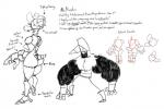 amputee anthro disability duo female hair side_view solo_focus pepperchan ms._n_(character) mammal murid murine rat rodent undead zombie digital_media_(artwork) hi_res model_sheet