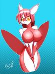 alternate_species amber_eyes breasts female hair humanoidized non-mammal_breasts nude pokemorph red_hair solo tiger1001 nintendo pokemon generation_3_pokemon humanoid latias legendary_pokemon pokemon_(species) scalie 2010 digital_media_(artwork) pillarbox