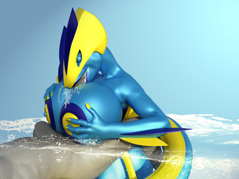 anthro breast_play breasts duo erection fellatio genitals glans gynomorph humanoid_genitalia humanoid_penis intersex machine multicolored_nipples nipples non-mammal_breasts non-mammal_nipples oral penile penis sex solo_focus titfuck idsaybucketsofart anon leviathan-29 android cyber_dragon reptile robot scalie 3d_(artwork) 4:3 digital_media_(artwork)