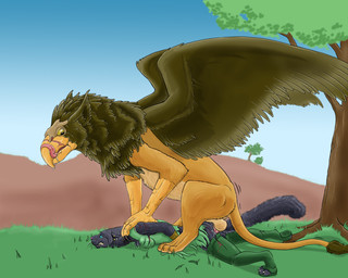 anthro anthro_on_feral anthro_penetrated anus balls beak bestiality black_body black_fur blood blue_eyes bodily_fluids boots bottomless bottomless_female breasts brown_body brown_feathers claws clenched_teeth clothed clothed_sex clothing countershading duo ear_piercing ear_ring erection feathers feet female female_anthro female_penetrated feral feral_penetrating feral_penetrating_anthro finger_claws footwear forced from_behind_position fur furry_tail genitals imminent_vore legwear long_tail lying male male/female male_feral male_penetrating male_penetrating_female medium_breasts monotone_body monotone_fur motion_outline multicolored_body on_front outside outside_sex penetration penile penile_penetration penis penis_in_vagina piercing quadruped rape restrained ring_piercing saliva scratches sex shoes snout step_position tail tail_tuft talons teeth thigh_boots thigh_highs toe_claws toes tongue tongue_out torn_clothing tuft two_tone_body vaginal vaginal_penetration vulva whiskers yellow_body yellow_eyes yellow_fur strega mythology avian felid feline gryphon mammal mythological_avian mythological_creature 2016 5:4 hi_res