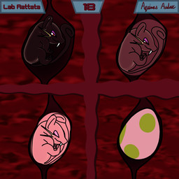 ambiguous_gender clothing egg egg_transformation feral internal latex latex_clothing latex_skinsuit pokemon_egg skinsuit solo tail teeth tight_clothing vore aquinas_audax nintendo pokemon generation_1_pokemon mammal murid murine pokemon_(species) rat rattata rodent 1:1 2025 3d_(artwork) absurd_res blender_(artwork) blender_eevee_(artwork) comic digital_media_(artwork) hi_res signature