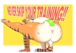 anthro anus birth blocked_birth bodily_fluids feet female flexible genitals pancake_position pawpads paws pregnant pregnant_anthro pregnant_female pussy pussy_tape simple_background soles solo sweat tape toes training y_anus pr-egg-nant dreamworks kung_fu_panda master_tigress felid mammal pantherine tiger absurd_res hi_res