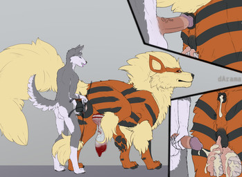 5_fingers anal anal_penetration animal_genitalia animal_penis anthro anthro_on_feral anthro_penetrating anthro_penetrating_feral anus backsack balls bestiality biped blood blood_from_penis bodily_fluids canine_genitalia canine_penis castration castration_play claws cock_and_ball_torture countershade_face countershade_fur countershade_neck countershade_tail countershading cum cum_from_ass cum_in_ass cum_inside cum_on_testicles duo epididymis erection exposed_testicle feral feral_penetrated fingers fur genital_fluids genital_mutilation genital_torture genitals glans gore gore_focus grey_body grey_fur humanoid_genitalia humanoid_penis knot male male/male male_penetrated male_penetrating male_penetrating_male medical_instrument mutilation neutering pawpads paws penetration penile penile_penetration penis penis_in_ass quadruped scalpel scientific_instrument sex surgical_instrument tail vein veiny_penis darama nintendo pokemon arcanine canid canine canis domestic_dog generation_1_pokemon husky mammal nordic_sled_dog pokemon_(species) spitz