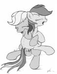 2014 applejack_(mlp) balls crying cum dickgirl dickgirl_on_female equine eyes_closed female friendship_is_magic greyscale happy happy_sex horse intersex mammal monochrome my_little_pony neko-me open_mouth pegasus penis plain_background pony rainbow_dash_(mlp) sex tears white_background wings
Rating: Explicit
Score: 9
User: ultragamer89
Date: April 10, 2014