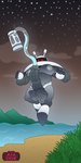 5_fingers animal_genitalia animal_penis antennae_(anatomy) armor ball_bulge balls beach beach_background biceps big_balls big_pecs big_penis bulge cloud cosmic_background detailed_background equine_genitalia equine_penis erection fingers fuel_pump fuel_tank genitals glowing glowing_body gradient_body grey_body levitating levitation looking_down machine male medial_ring mountain mouthless multicolored_body musclegut muscular muscular_humanoid night nipples not_furry nude outside pecs penetration penile penis plant red_eyes refueling sand screen sea seaside sky solo spread_arms star starry_background starry_sky stretched_urethra sunset ufo urethra urethral urethral_bulge urethral_penetration water white_body annaengine capcom mega_man_(series) megaman_(classic) megaman_9 galaxy_man humanoid robot robot_humanoid 1:2 absurd_res digital_drawing_(artwork) digital_media_(artwork) hi_res
