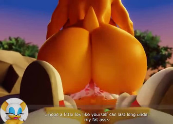 2_tails adult_on_young age_difference anthro anthro_on_anthro anthro_on_bottom anthro_on_top anthro_penetrated anthro_penetrating anthro_penetrating_anthro anthro_penetrating_female balls balls_deep big_breasts big_butt biped breasts butt clothing cowgirl_position death_by_snu_snu dialogue dirty_talk dominant dominant_anthro dominant_female duo erection female female_anthro female_on_top female_penetrated footwear from_front_position genitals kiss_mark larger_female lying male male/female male_anthro male_on_bottom male_penetrating male_penetrating_anthro male_penetrating_female micropenis moan multi_tail older_anthro older_female older_on_young older_penetrated on_back on_bottom on_top outside outside_sex penetration penile penile_penetration penis penis_in_vagina plant rock sex shoes size_difference small_penis smaller_male sneakers submissive submissive_anthro submissive_male tail text thick_thighs tree vaginal vaginal_penetration vulva young young_anthro young_male young_penetrating younger_anthro younger_male magatsu kabalmystic_(modeler) sega sonic_the_hedgehog_(series) miles_prower rouge_the_bat bat canid canine fox mammal 3d_(artwork) 3d_animation animated digital_media_(artwork) english_text short_playtime sound video