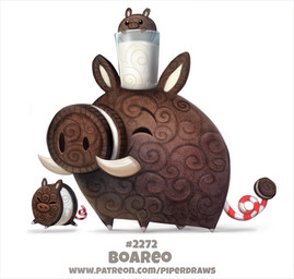 ambiguous_gender cookie eyes_closed feral food glass group humor milk pun simple_background size_difference text tusks visual_pun white_background piper_thibodeau oreo_cookie food_creature mammal suid suine sus_(pig) wild_boar digital_media_(artwork) digital_painting_(artwork) painting_(artwork) url