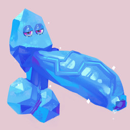 big_penis blue_body blue_penis bodily_fluids crystal fractone genital_fluids genitals glistening glistening_body huge_penis hyper hyper_genitalia hyper_penis male penis pink_eyes precum precum_bubble slutty_face solo anonymous_artist donkey_kong_(series) donkey_kong_bananza nintendo absurd_res hi_res