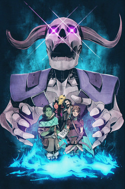 2_horns 5_fingers anthro armor arms_bent bard beard belt belt_pouch black_beard black_clothing black_coat black_facial_hair black_hair black_horn black_mustache black_topwear blue_background bone bottomwear bow_(weapon) broken_horn brown_clothing brown_dress brown_horn brown_robe brown_shirt brown_topwear brown_tunic cheek_scar clipboard cloak clothed clothed_anthro clothed_female clothed_human clothed_humanoid clothed_male clothing coat digit_ring dress druid empty_eye_sockets empty_eyes extreme_size_difference eye_patch eyewear facial_hair facial_scar female female_humanoid finger_ring fingerless_gloves fingers fire fully_clothed fully_clothed_humanoid fully_clothed_male fur_trim_(clothing) fur_trim_cloak fur_trim_shawl gauntlets gloves glowing glowing_eyes green_cloak green_clothing green_shawl grey_belt grey_bottomwear grey_clothing grey_coat grey_eyes grey_horn grey_pants grey_shirt grey_topwear group hair handwear holding_beer holding_bow_(weapon) holding_clipboard holding_object holding_pen holding_ranged_weapon holding_weapon hooded_cloak horn horn_jewelry horn_ring humanoid_pointy_ears jewelry larger_humanoid light lips long_hair looking_at_another looking_at_viewer magic_user male male_anthro male_human male_humanoid mustache necklace not_furry_focus paladin pants pen pirate pointy_ears purple_eyes ranged_weapon red_scarf ring_(jewelry) robe rogue scales scar scarf shirt short_hair simple_background size_difference skeleton smaller_anthro smaller_female smaller_human smaller_humanoid smaller_male smile smiling_at_viewer tan_body tan_clothing tan_shirt tan_skin tan_topwear text topwear tribal_spellcaster tunic weapon yellow_body yellow_scales theamazingmrc dungeons_and_dragons hasbro oxventure wizards_of_the_coast corazon_de_ballena dob_(oxventure) egbert_(oxventure) ethelfrith_the_builder merilwen prudence_(oxventure) animated_skeleton dragonborn_(dnd) elf half-orc horned_humanoid human humanoid mammal scalie tiefling undead wood_elf 2019 adobe_photoshop_(artwork) colored digital_drawing_(artwork) digital_media_(artwork) english_description english_text hi_res lighting shaded