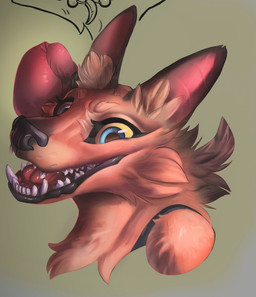 anthro black_lips blue_eyes boxing boxing_gloves clothing female fur handwear lips mane orange_body orange_fur smile solo sport neppae_(artist) labra_(madwolly) canid canine mammal maned_wolf