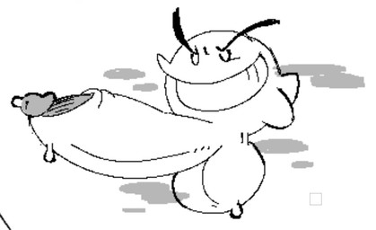 big_penis bodily_fluids erection eyebrows genital_fluids genitals hyper male musk penis precum smile solo sweat sweatdrop thick_eyebrows saltomodachi mario_bros nintendo boo_(mario) ghost spirit monochrome sketch