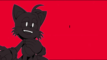2_tails anthro belly black_nose blue_body blue_eyes blue_fur blue_quills caption clothing cyber_corruption dreadlocks dress fur green_eyes group male manipulation multi_tail pink_quills purple_eyes quills_(anatomy) red_background red_body red_clothing red_dreadlocks red_dress red_fur simple_background tail tan_arms tan_belly tan_mouth waking_up white_body white_fur white_inner_ear yellow_body yellow_fur thatbirdguy sega sonic_frontiers sonic_the_hedgehog_(series) amy_rose knuckles_the_echidna miles_prower sage_(sonic) sonic_the_hedgehog canid canine digital_creature echidna eulipotyphlan fox hedgehog humanoid mammal monotreme 16:9 2026 animated hi_res high_framerate short_playtime sound video widescreen