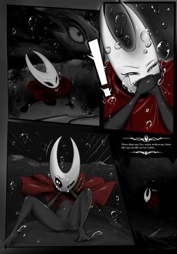 anthro aquaphilia asphyxiation breathhold death diving drowned drowning featureless_crotch female freediving peril snuff solo text underwater water kronwaters hollow_knight:_silksong hollow_knight_(franchise) team_cherry hornet_(hollow_knight) 2025 comic english_text hi_res