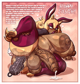 ahegao anal anal_beads anal_penetration anal_stretching anthro anus areola balls belly big_areola big_balls big_breasts big_butt big_nipples big_penis bodily_fluids border breasts brown_areola brown_balls brown_breasts brown_nipples brown_penis butt clothed clothing costume cum erect_nipples erection excessive_genital_fluids eyeshadow feet foreskin genital_fluids genitals glistening glistening_areola glistening_balls glistening_breasts glistening_butt glistening_genitalia glistening_nipples glistening_penis gynomorph hair half-closed_eyes holidays huge_breasts huge_butt huge_penis hyper hyper_genitalia hyper_penis intersex large_penetration latex leaking_cum legwear lips looking_pleasured makeup mascara mature_gynomorph mature_intersex musk narrowed_eyes nipples nude one_leg_up overweight partially_retracted_foreskin penetration penis piercing precum presenting presenting_anus presenting_balls presenting_breasts presenting_hindquarters puffy_anus raised_leg saggy_balls seductive sex_toy slightly_chubby slightly_chubby_gynomorph slightly_chubby_intersex soles solo stockings sweat text thick_lips thick_thighs toes vein veiny_penis white_border wide_hips dhx2kartz easter sega sonic_the_hedgehog_(series) desiree_the_hedgehog fan_character eulipotyphlan hedgehog mammal absurd_res hi_res mother_(lore) parent_(lore)