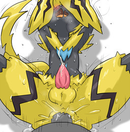 anal anal_orgasm anal_penetration anthro bodily_fluids cum cum_while_penetrated duo ejaculation first_person_view genital_fluids genitals hands-free male male/male male_penetrated male_penetrating male_penetrating_male open_mouth orgasm penetrating_pov penetration penis sex solo_focus sweat enigi09 nintendo pokemon anon generation_7_pokemon legendary_pokemon pokemon_(species) zeraora
