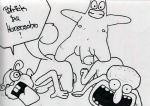 anal anal_penetration bio black_and_white breasts female gay group male monochrome nude patrick_star penetration penis plain_background sandy_cheeks spongebob_squarepants squidward_tentacles straight white_background
Rating: Explicit
Score: 1
User: DingDong
Date: May 17, 2010