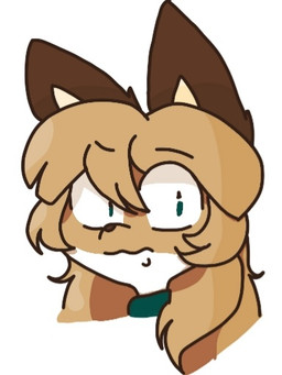 anthro big_ears big_eyes blonde_hair bodily_fluids brown_body brown_ears brown_fur clothing ear_tuft ears_up eyebrow_through_hair eyebrows female fur green_clothing green_eyes green_sweater green_topwear hair kemono long_hair messy_hair scared small_nose solo surprised sweat sweater topwear translucent translucent_hair tuft turtleneck white_body white_fur yellow_body yellow_fur conditional_dnp unknown_artist averi_(fiddleafox) canid canine fox mammal red_fox true_fox 2025 3:4 digital_drawing_(artwork) digital_media_(artwork) headshot_portrait portrait
