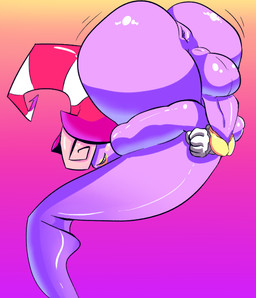 2014 5_fingers anthro anus balls big_butt butt erection fist ghost hair happy hat headgear male mario_bros nintendo nude paper_mario penis presenting presenting_hindquarters smile smilebomb solo spirit teeth video_games vivian
Rating: Explicit
Score: 7
User: forkU
Date: March 12, 2014