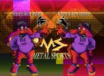 2000s_theme abstract_background anthro collar duo female fur futuristic purple_eyes red_body red_fur slightly_chubby text y2k_(graphic_design) yellow_sclera lazy_ruby sega sonic_riders sonic_the_hedgehog_(series) ruby_mello_(dynamitegrizzly) bird_dog canid canine canis domestic_dog domestic_rabbit hunting_dog irish_setter lagomorph leporid lop_rabbit mammal oryctolagus rabbit setter skates_(disambiguation) hi_res trans_(lore) trans_woman_(lore)