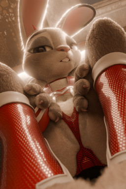 4_fingers anthro bed bedroom bedroom_eyes buckteeth claws close-up clothed clothing cosplay detailed_fur female fingers fur furniture grey_body grey_fur headpiece inside legwear light long_ears looking_at_viewer multicolored_body narrowed_eyes presenting seductive solo spread_legs spreading teeth two_tone_body white_body white_fur fever-dreamer dopyteskat_(modeler) darling_in_the_franxx disney studio_trigger zootopia judy_hopps european_rabbit lagomorph leporid mammal oryctolagus rabbit 2:3 3d_(artwork) absurd_res detailed digital_media_(artwork) hi_res