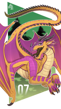 2_horns abstract_background ambiguous_gender back_wings claws countershading ear_frill facial_horn feet feral finger_claws frill_(anatomy) green_eyes horn looking_at_viewer markings membrane_(anatomy) membranous_wings nose_horn open_mouth outline pink_body pink_scales pink_wings scales solo spikes spikes_(anatomy) spread_wings tail talons tapering_tail teeth toes tongue ventral_scales white_outline wing_claws wings yellow_body yellow_scales zyria mythology wings_of_fire kinkajou_(wof) dragon mythological_creature mythological_scalie rainwing_(wof) scalie hi_res female_(lore)