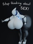 big_breasts big_butt breasts butt clothing cybernetics female footwear high_heels huge_breasts huge_butt machine shoes solo text thick_thighs coolmaster98 haydee_(game) stop_thinking_about_sex haydee cyborg humanoid robot 3:4 3d_(artwork) digital_media_(artwork) english_text