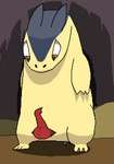 animal_genitalia animal_penis bozobrutes cave digital_media_(artwork) feral generation_2_pokemon genitals male nintendo penis pixel_(artwork) pokemon pokemon_(species) solo typhlosion