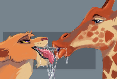 disney drooling duo extreme_french_kiss feline female female/female feral french_kissing giraffe hi_res interspecies kissing lion lips mammal messy saliva saliva_string slobber the_lion_king tongue ungulatr vitani

Rating: Questionable
Score: 22
User: Ungulatr
Date: January 23, 2016