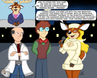 age_regression aged_down anthro blue_eyes breasts clothing coat collin_(lightluxcollie) comic_panel eyewear female frankie_(lightluxcollie) fusion gender_transformation genetic_engineering glasses green_eyes group holidays intelligence_loss lab_coat magic male male/female male_to_female news news_report portal purple_eyes red_eyes text topwear transformation transformation_ring transformation_sequence wearing_glasses lightluxcollie new_year new_year_2026 deer human humanoid mammal new_world_deer comic english_text hi_res